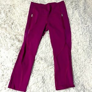 Lululemon crop high waist legging. Size 2